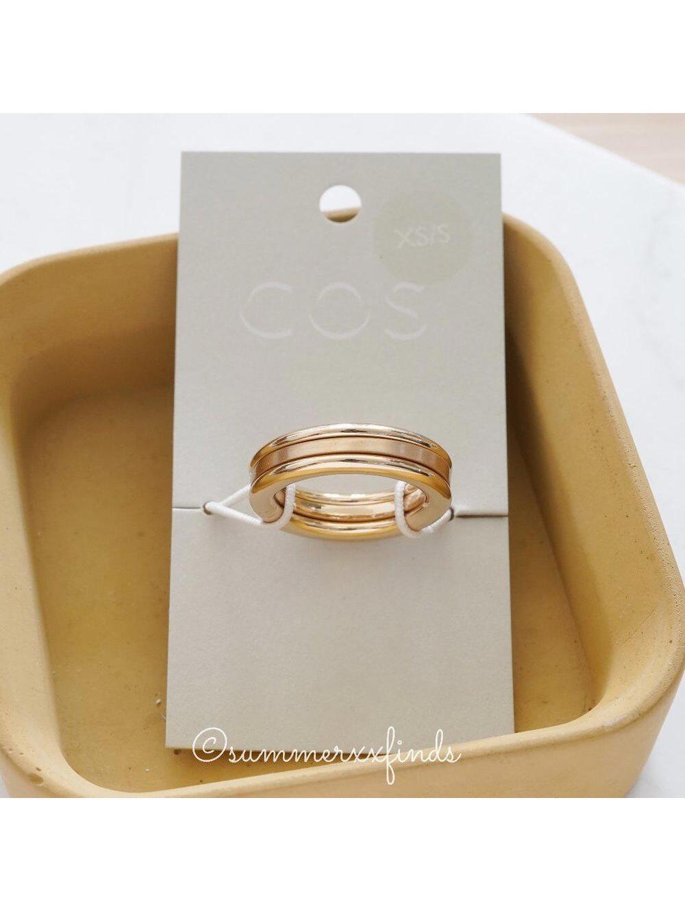 COS Gold Ring Set Size XS/S